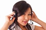 asian girl with headset 2