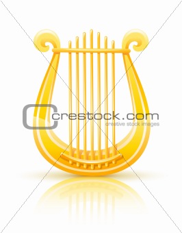 greek golden lyre