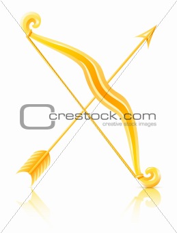 bow with arrow