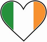 Ireland Heart Flag