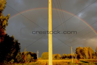 Autumn rainbow