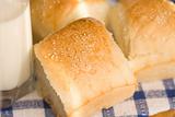 Homemade bread bun