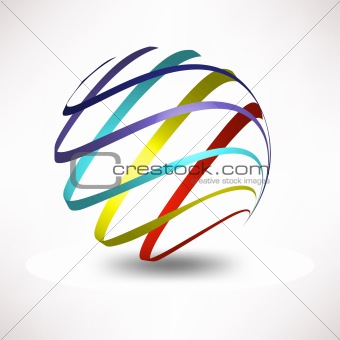 Abstract 3D Sphere