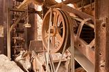 Old mining machinery