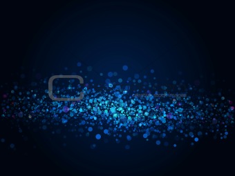 Abstract lights, vector