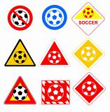 soccerball signs