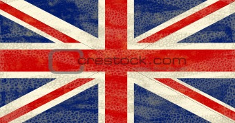 Grunge UK flag