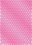 Pink hearts vector background