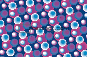 Abstract bubble vector background