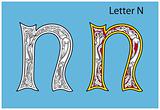Ancient Celtic alphabet (26 letters)