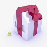 rendered of a house present