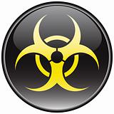 Biohazard vector sign