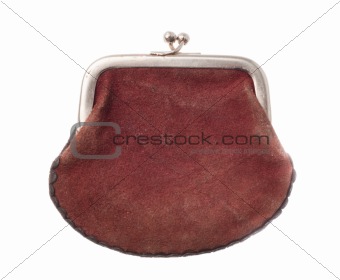 Old fabric purse
