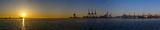 Panorama of Odessa harbour