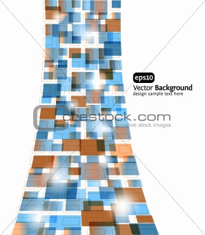 Abstract background. Vector rectangles design