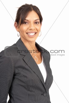 Beautiful brunette businesswoman 