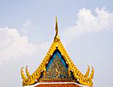 roof thai temple