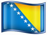 Bosnia and Herzegovina Flag icon.