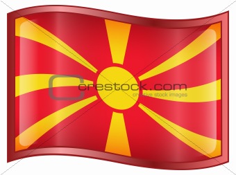 Macedonia Flag icon.