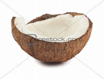 Half of coconut