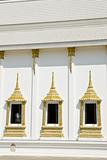 window thai temple