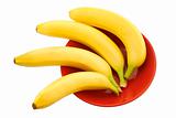 for bananas or red plate