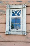 Ancient wood window