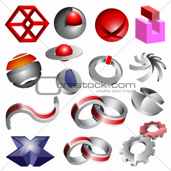 Collection of vector logos