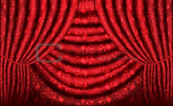 Curtain background