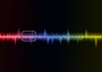 rainbow soundwave profile pic backgrounds
