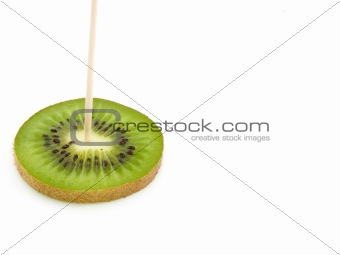 Last slice of a kiwi