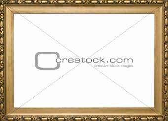 wooden golden classic frame