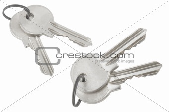silver bunch of keys