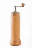 vintage brown grinder, wooden made