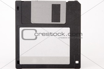 front view of obsolete floppy disk