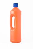 orange bottle, cleaning product