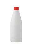 white bottle, cleaning product