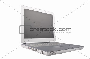 Laptop computer isolated on white