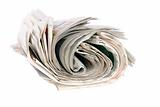 Roll of newspapers