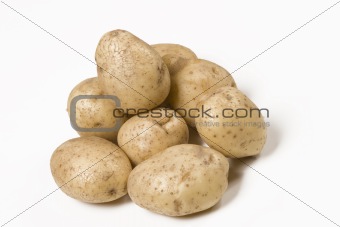 organic food, new potatoes