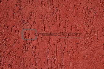 red cement texture, detail from a wall
