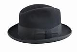 black vintage hat, gentleman icon