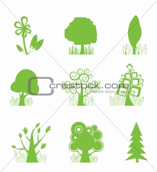 Abstract Tree Collection icon