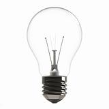 Rendered image of common household light bulb.