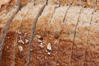 Fresh Sliced Bread Background