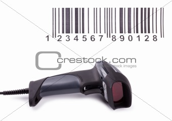 The manual scanner of bar codes