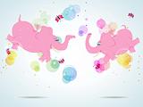 Pink elephants