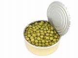 Can with peas