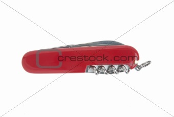 Swiss red pocket knife