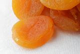 Group of dried apricot